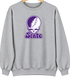 State Stealie Premium Unisex Crewneck — Design: Kansas State University — Sport Grey