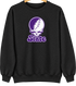 State Stealie Premium Unisex Crewneck — Design: Kansas State University — Black
