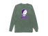 State Stealie Premium Unisex Long-Sleeve — Design: Kansas State University — Light Green