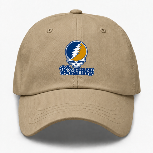 Kearney Stealie Premium Unisex Dad Hat — Design: Nebraska at Kearney University of — Khaki
