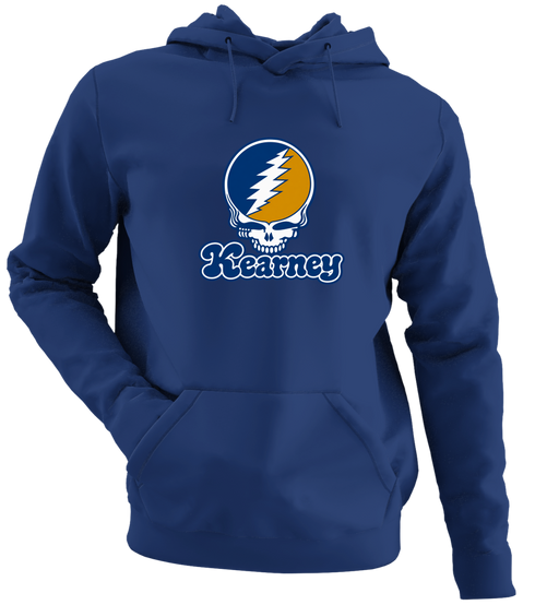 Kearney Stealie Premium Unisex Hoodie — Design: Nebraska at Kearney University of — Navy