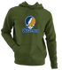 Kearney Stealie Premium Unisex Hoodie — Design: Nebraska at Kearney University of — Military Green