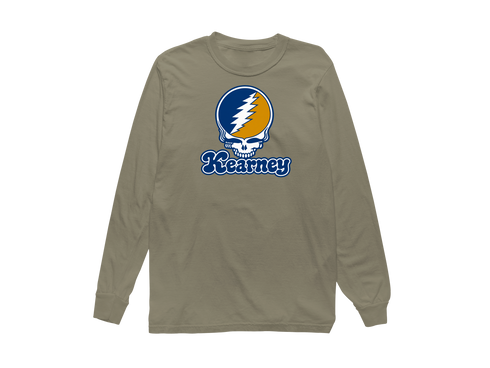 Kearney Stealie Premium Unisex Long-Sleeve — Design: Nebraska at Kearney University of — Sandstone