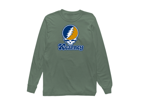 Kearney Stealie Premium Unisex Long-Sleeve — Design: Nebraska at Kearney University of — Light Green