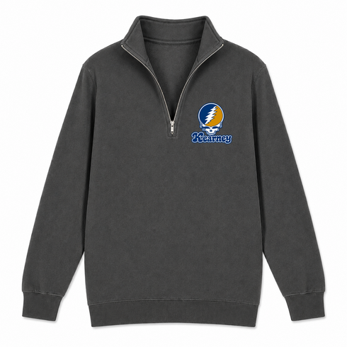 Kearney Stealie Premium Unisex Quarter-Zip — Design: Nebraska at Kearney University of — Charcoal