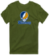Kearney Stealie Premium Unisex T-Shirt — Design: Nebraska at Kearney University of — Military Green