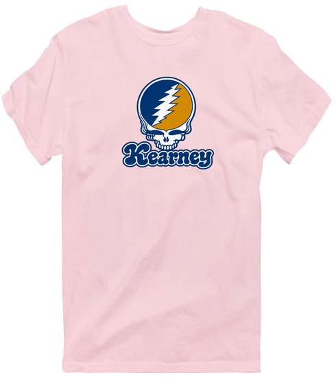 Kearney Stealie Premium Unisex T-Shirt — Design: Nebraska at Kearney University of — Light Pink