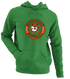 Cincinnati Football Dancing Bear - Premium Grateful Dead Hoodie - Irish Green