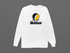 Kennesaw Stealie Premium Unisex Long-Sleeve — White