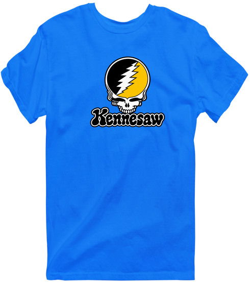 Kennesaw Stealie Premium Unisex T-Shirt — Design: Kennesaw State University — Royal
