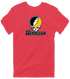 Kennesaw Stealie Premium Unisex T-Shirt — Design: Kennesaw State University — Heather Red