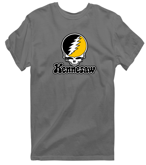 Kennesaw Stealie Premium Unisex T-Shirt — Design: Kennesaw State University — Charcoal