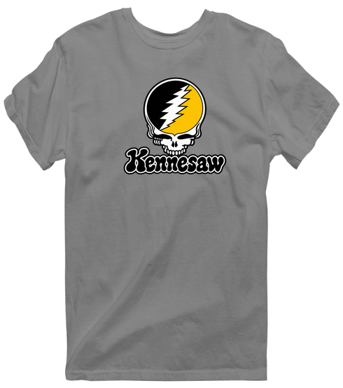 Kennesaw Stealie Premium Unisex T-Shirt — Design: Kennesaw State University — Dark Heather
