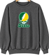 Kentucky Stealie Premium Unisex Crewneck — Design: Kentucky State University — Dark Heather