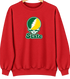 Kentucky Stealie Premium Unisex Crewneck — Design: Kentucky State University — Red