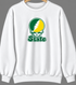 Kentucky Stealie Premium Unisex Crewneck — Design: Kentucky State University — White