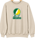 Kentucky Stealie Premium Unisex Crewneck — Design: Kentucky State University — Sand