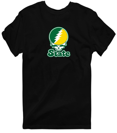 Kentucky Stealie Premium Unisex T-Shirt — Design: Kentucky State University — Black
