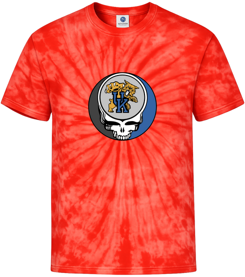 University of Kentucky Stealie Tie-Dye T-Shirt