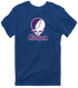 Kenyon Stealie Premium Unisex T-Shirt — Design: Kenyon College — Navy