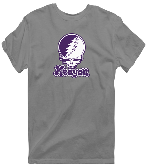 Kenyon Stealie Premium Unisex T-Shirt — Design: Kenyon College — Dark Heather