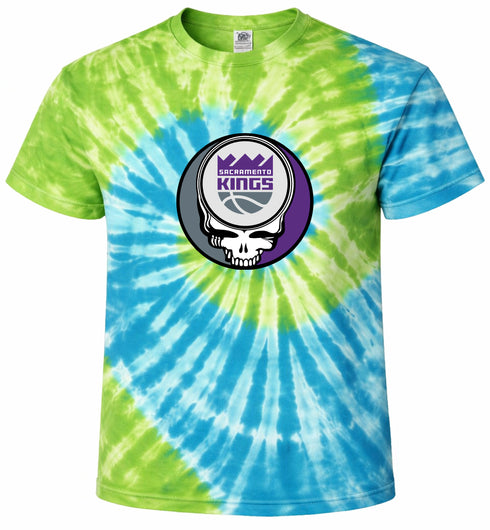 Los Angeles Kings Stealie Tie-Dye T-Shirt