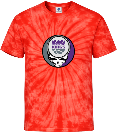 Los Angeles Kings Stealie Tie-Dye T-Shirt