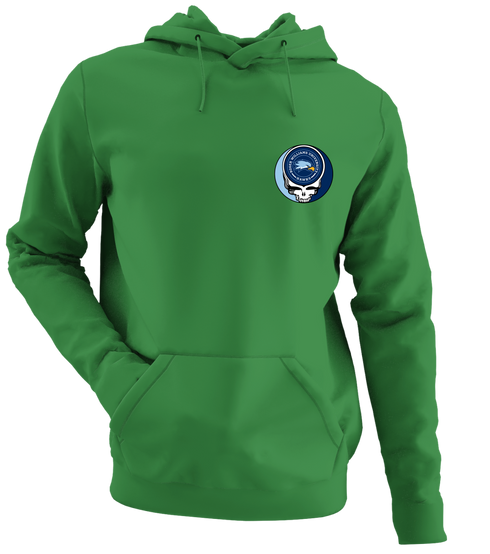 Roger Williams - Premium Grateful Dead Left Chest Hoodie - Irish Green