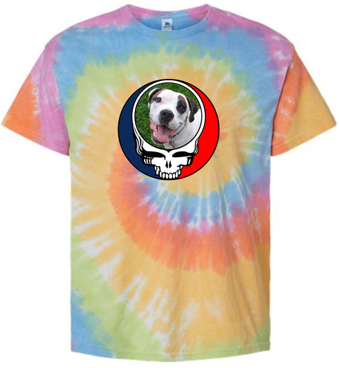 1456 - Custom Stealie Tie-Dye