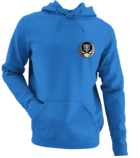 Las Vegas Football - Premium Grateful Dead Left Chest Hoodie - Heather Royal - 5