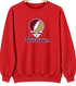 Kutztown Stealie Premium Unisex Crewneck — Design: Kutztown University (PASSHE) — Red