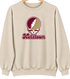 Kutztown Stealie Premium Unisex Crewneck — Design: Kutztown University (PASSHE) — Sand