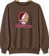 Kutztown Stealie Premium Unisex Crewneck — Design: Kutztown University (PASSHE) — Brown