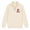 Kutztown Stealie Premium Unisex Quarter-Zip — Design: Kutztown University (PASSHE) — Sand