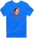 Kutztown Stealie Premium Unisex T-Shirt — Design: Kutztown University (PASSHE) — Royal