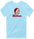 Kutztown Stealie Premium Unisex T-Shirt — Design: Kutztown University (PASSHE) — Light Blue
