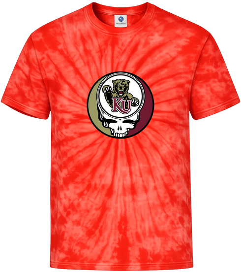 Kutztown University Stealie Tie-Dye T-Shirt