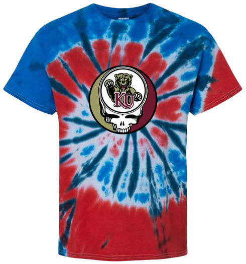Kutztown University Stealie Tie-Dye T-Shirt