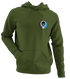 Carolina Football - Premium Grateful Dead Left Chest Hoodie - Military Green - 7