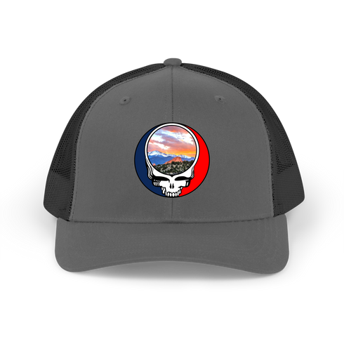 1596 - Custom Stealie Trucker Cap