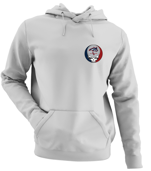 Stony Brook - Premium Grateful Dead Left Chest Hoodie - Sport Grey - 9