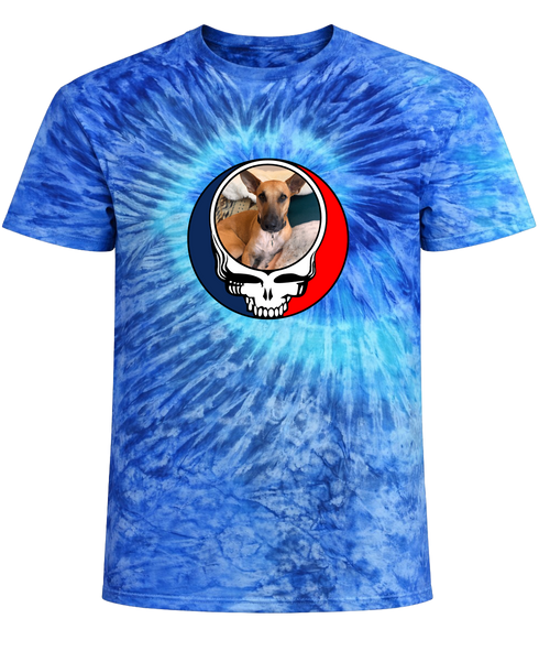 1355 - Custom Stealie Tie-Dye