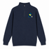 Futbol Bear - Life is dead.® - Premium Grateful Dead Quarter-Zip Pullover - Navy - 3