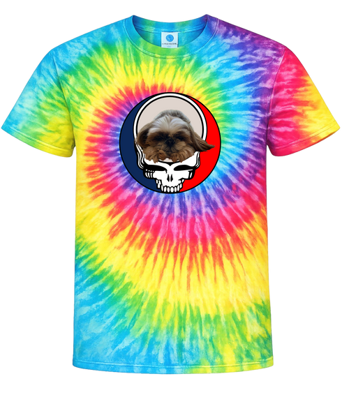 1622 - Custom Stealie Tie-Dye