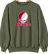 Lafayette Stealie Premium Unisex Crewneck — Design: Lafayette College — Military Green