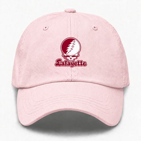 Lafayette Stealie Premium Unisex Dad Hat — Design: Lafayette College — Pink