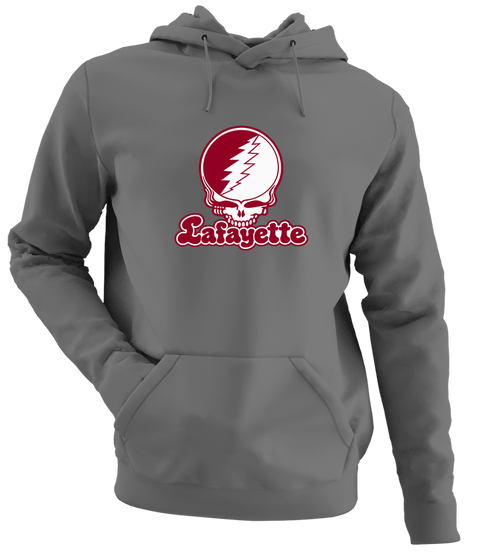 Lafayette Stealie Premium Unisex Hoodie — Design: Lafayette College — Charcoal