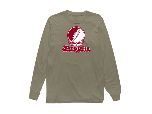Lafayette Stealie Premium Unisex Long-Sleeve — Design: Lafayette College — Sandstone
