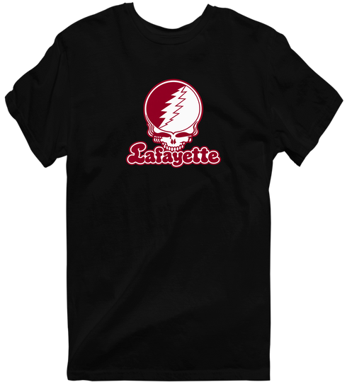 Lafayette Stealie Premium Unisex T-Shirt — Design: Lafayette College — Black