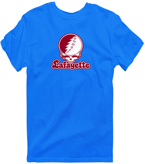 Lafayette Stealie Premium Unisex T-Shirt — Design: Lafayette College — Royal